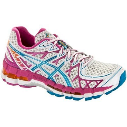  ASICS GEL-Kayano® 20 Women's White/Gulf Stream/Berry