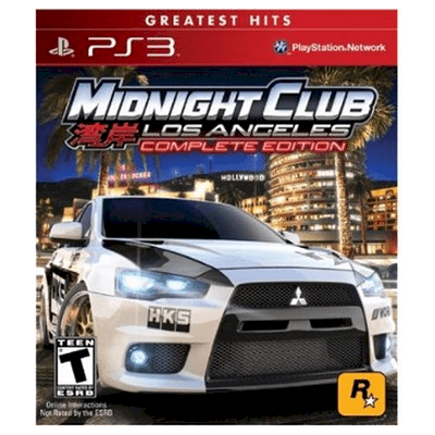 Đĩa game PS3 Midnight Club Los Angeles ND