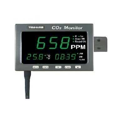 Thiết bị đo CO2/nhiệt độ/độ ẩm Tenmars TM-187D ( 0~9999ppm, datalogger)