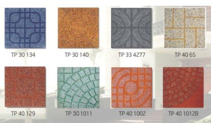 Gạch Terrazzo lát ngoài trời Thanh Phúc TP 40 1002