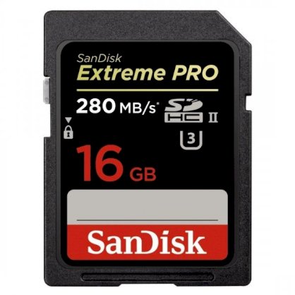 SanDisk Extreme Pro SDHC UHS-II 16GB 280MB/s