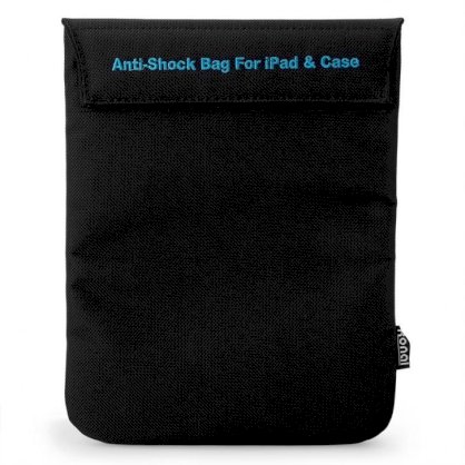Ronal Anti-Shock Bag for iPad and Case - Đen xanh