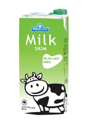 Sữa tươi Procare không béo 1 lít