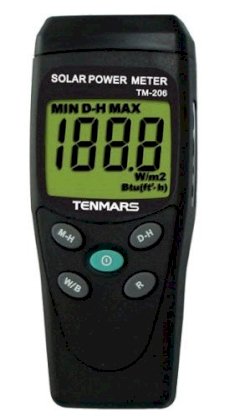 Thiết bị đo bức xạ mặt trời Tenmars TM-206