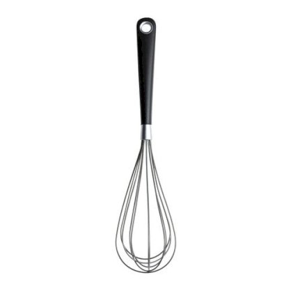 Que khấy bọt IKEA 365+ HJÄLTE / Balloon whisk, stainless steel, black - IKEA, Thụy Điển