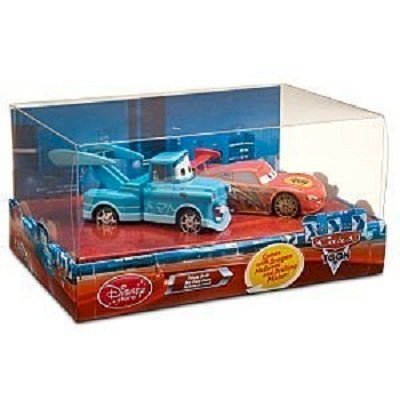 Disney Exclusive Tokyo Drift Lightning McQueen and Mater Die Cast Cars 2 PC Set 