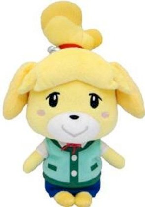 Sanei Animal Crossing New Leaf 8" Plush Toy: Isabelle/Shizue