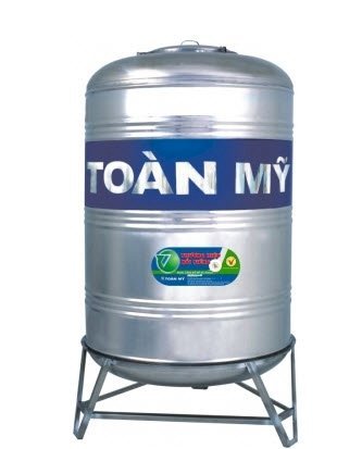 Bồn nước inox đứng Toàn Mỹ 500L