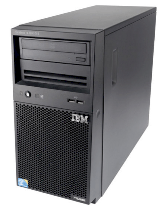 Server IBM System X3100 M5 (5457-F3A) (Intel Xeon E3-1271v3 3.6GHz, Ram 4GB, Không kèm ổ cứng, SR M1115, Multi-Burner, 430W)