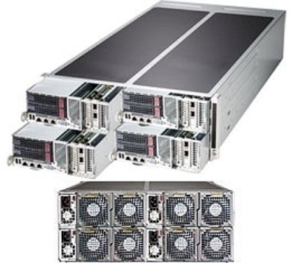 Server Supermicro SuperServer F627G3-F73+ (Intel Xeon processor E5-2600 and E5-2600 v2 family, RAM Up to 1TB ECC DDR3, HDD 6x 2.5" Hot-swap SATA, 1620W)