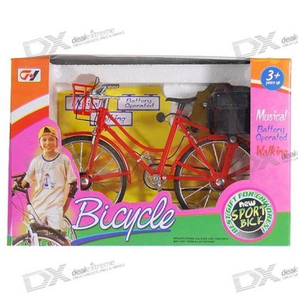 Motorized Electronic Bicycle Model (Color Assorted)
