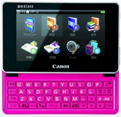 Từ điển điện tử Canon Electrical Dictionary WORDTANK Z400PK Pink