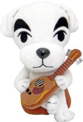 Sanei Animal Crossing New Leaf: KK Slider/Totakeke 7" Plush 