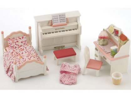 Sylvanian Families Girls Bedroom Set