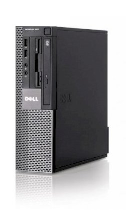 Máy tính Desktop Dell OPTIPLEX 960 SFF-EB01 (Intel Core 2 Duo E8400 3.0Ghz, Ram 2GB, HDD 80GB, VGA Intel GMA 4500, Win 8, Không kèm màn hình)