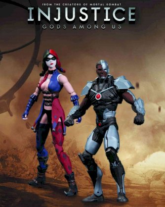Injustice Cyborg Vs Harley Quinn Action Figure 2 Pack (Toy)