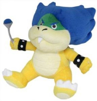 Sanei Super Mario Plush Series Ludwig Von Koopa Plush Doll, 7"