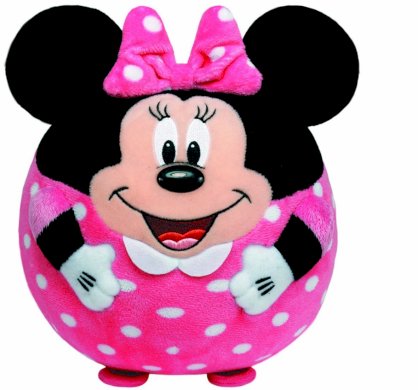 Ty Beanie Ballz Minnie Mouse Plush