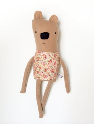 Plush Bear Friend- Finkelstein's Center Handmade Creature