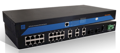 Switch công nghiệp 3onedata IES1024-2F(S) 22 cổng Ethernet 2 cổng quang Single-mode
