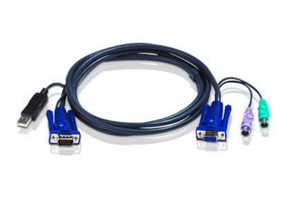 Aten 2L-5502UP HDB & USB Cable 1.8m
