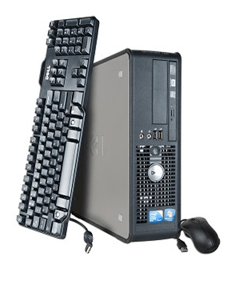 Dell optilex 760 Pro (Intel Core 2 Duo E7500 2.93GHz, RAM 3GB, HDD 160GB, DVD-RW, VGA Nvidia, PC DOS, không kèm theo màn hình)