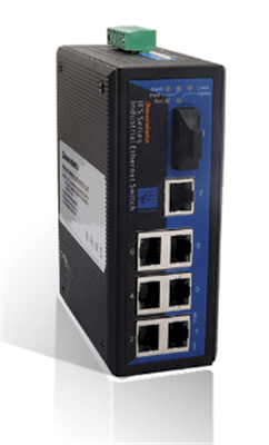 Switch công nghiệp 3onedata IES308-1F(S) 7 Cổng Ethernet 1 Cổng Quang Single-mode