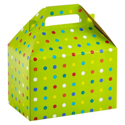 Large Party Dots Gable Box