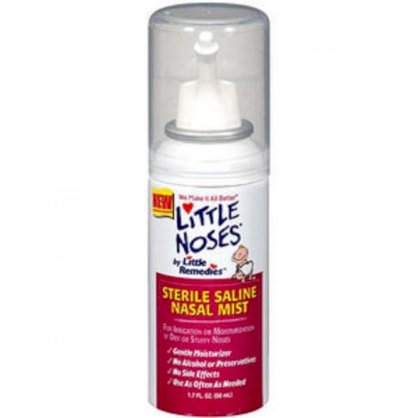 Little Remedies Litlle Noses – Nước muối sinh lý dạng xịt 59ml