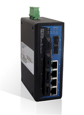 Switch công nghiệp 3onedata IES2010-2GS-4F(S) 4 Cổng Ethernet 4 Cổng Quang Multi-mode 2 Cổng SFP Giga Ethernet