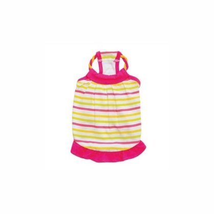 Cutie Pie Striped Summer Dog Dress by Dogo