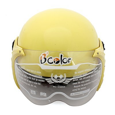 Mũ bảo hiểm có kính B''Color màu vàng (tem ngoài)