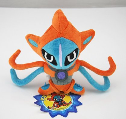 Pokemon Deoxys Attack Forme Plush 6inch