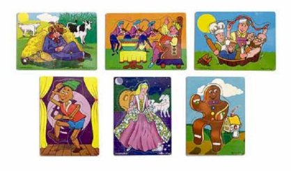 Fairy Tales & Nursery Rhymes Puzzle Set 2