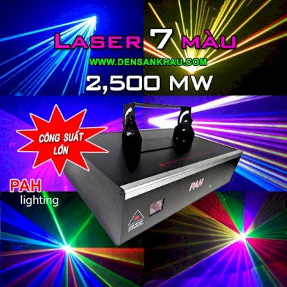 Đèn laser 7 màu RGB 2,5w PAH-L335