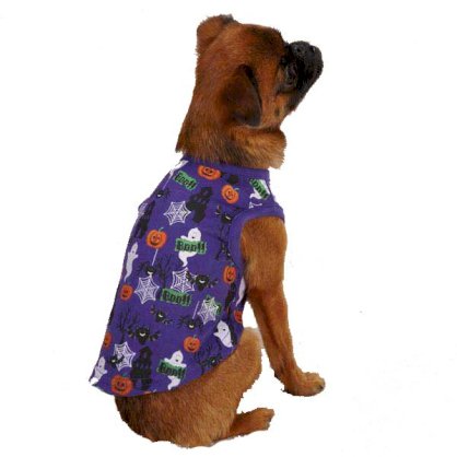 Casual Canine Boo Dog Tank Top - Purple