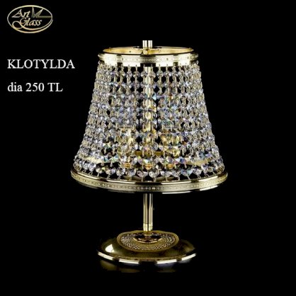Đèn bàn Art Glass Klotylda Dia 250 TL