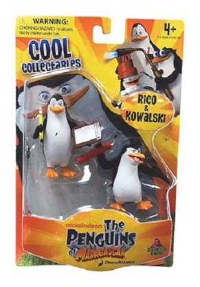 The Penguins of Madagascar Minifigure 2Pack Rico Kowalski