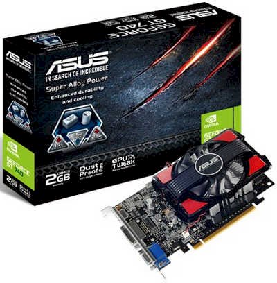 ASUS ENGT730-2GD3 (NVIDIA GeForce GT730, DDR3 2GB, 128-bit, PCI Express 2.0)