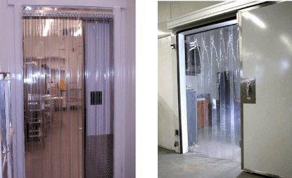 Rèm cửa PVC kho lạnh 300 mm (w) x 2.0 mm (T) x 50 m