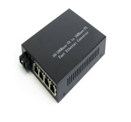 Media Converter 4 cổng Ethernet 10/100/1000M + 2 GE SFP slots (YT-8110G-24-SFP-AS)
