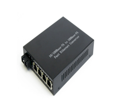 Media Converter 4 cổng Ethernet 10/100M 1310/1550nm WDM BiDi SM 40Km LC (YT-8110SB-14-40A)