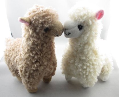 MKPLY a Pair Cute Camel Camel Alpaca Plush Toys Doll Llama Animal for Kids Children Gift