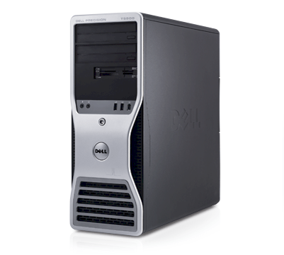 Dell Precision T5500 (Intel Xeon E5520 2.26GHz, 12GB RAM, 500GB HDD, VGA NVIDIA Quadpro FX 580, Không kèm màn hình)