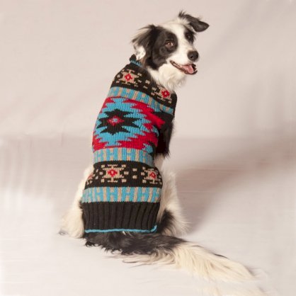 Handmade Navajo Wool Dog Sweater