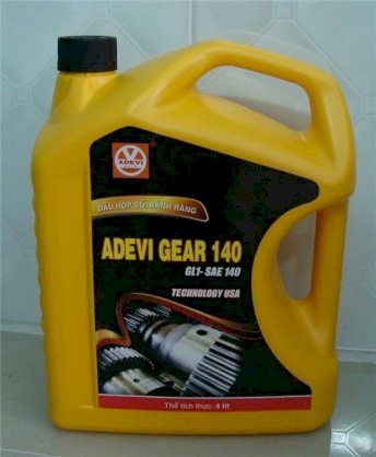 Dầu hộp số bánh răng ADEVI GEAR 140 (4 Lít)