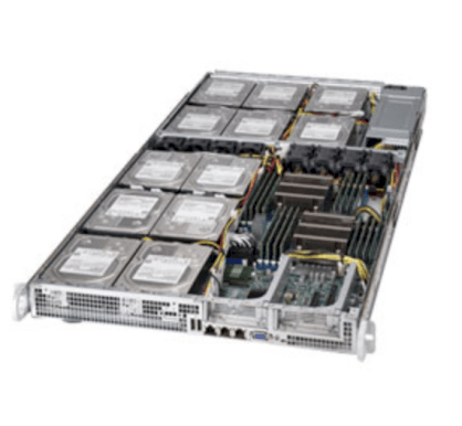 Server Supermicro SuperServer 6017R-73THDP+ (SYS-6017R-73THDP+) E5-2680 (Intel Xeon E5-2680 2.70GHz, RAM 16GB, 650W, Không kèm ổ cứng)