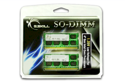 Gskill Standard F3-1600C9D-8GSL DDR3 8GB (2x4GB) Bus 1600MHz PC3-12800
