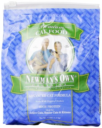 Newman's Own Organics Advanced Cat Dry Formula