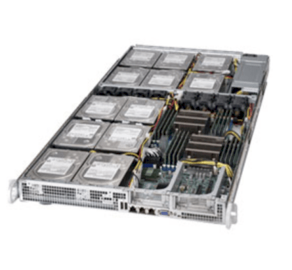 Server Supermicro SuperServer 6017R-73THDP+ (SYS-6017R-73THDP+) E5-2670 (Intel Xeon E5-2670 2.60GHz, RAM 16GB, 650W, Không kèm ổ cứng)